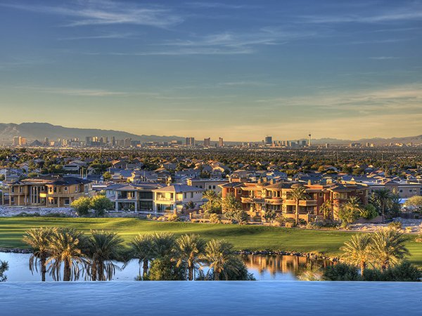 Henderson neighborhood street view — mobile auto detailing service area in Henderson, NV